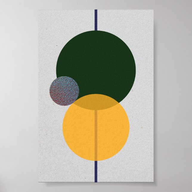 Póster Flujo a través - Diseño original TMD (Frente)