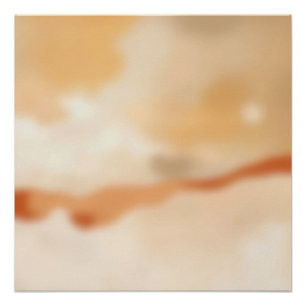 Póster Flujo Cálido Abstracto
