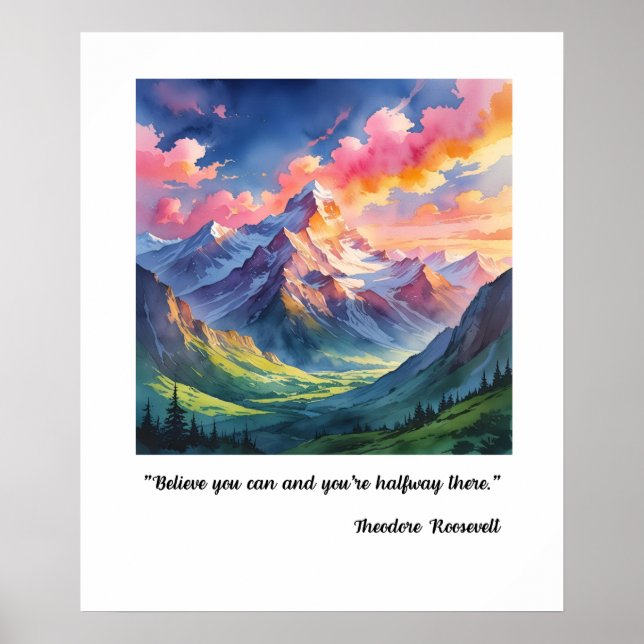 Póster Flujo con confianza (Frente)