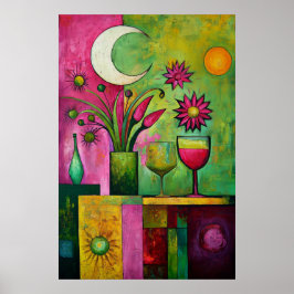 Póster Flujo onírico de 1850