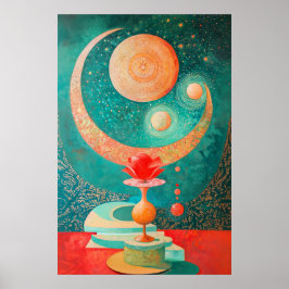 Póster Flujo onírico de 1851