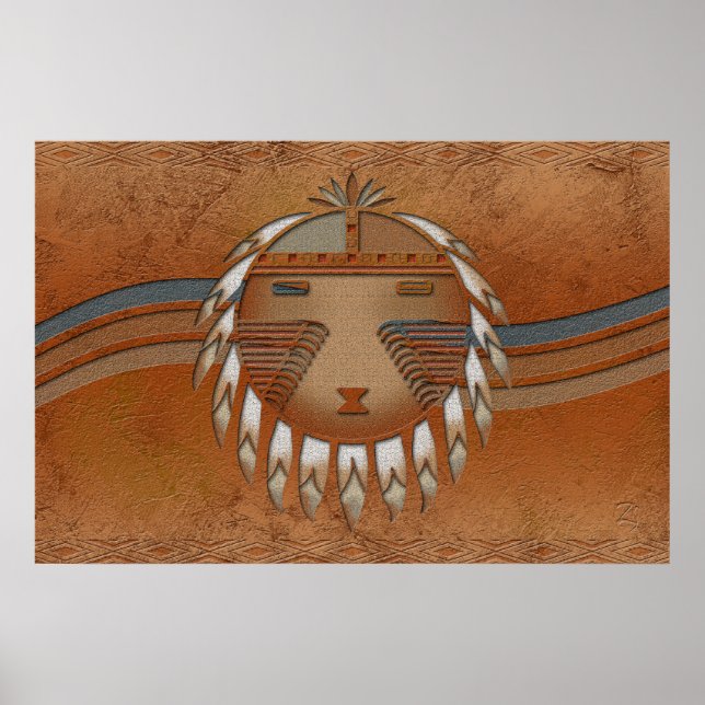 Póster Flujo solar (Frente)