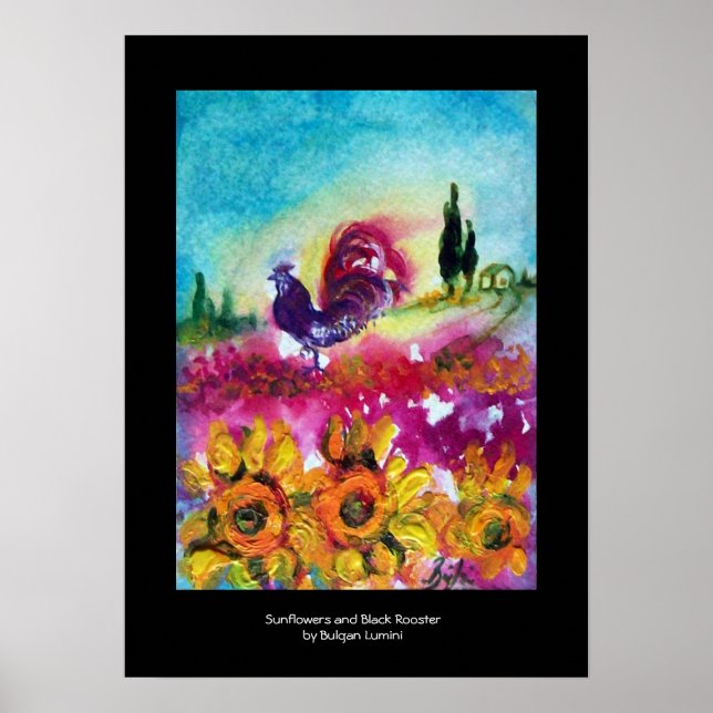 PÓSTER FLUJOS, PAPAS Y ROOSTER NEGRO (Frente)