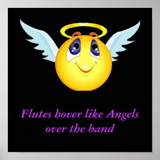 Póster Flute Angel Poster