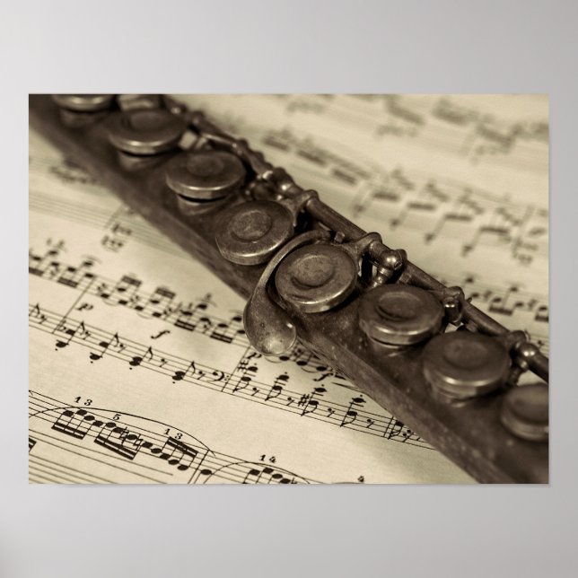 Póster Flute Music (Frente)