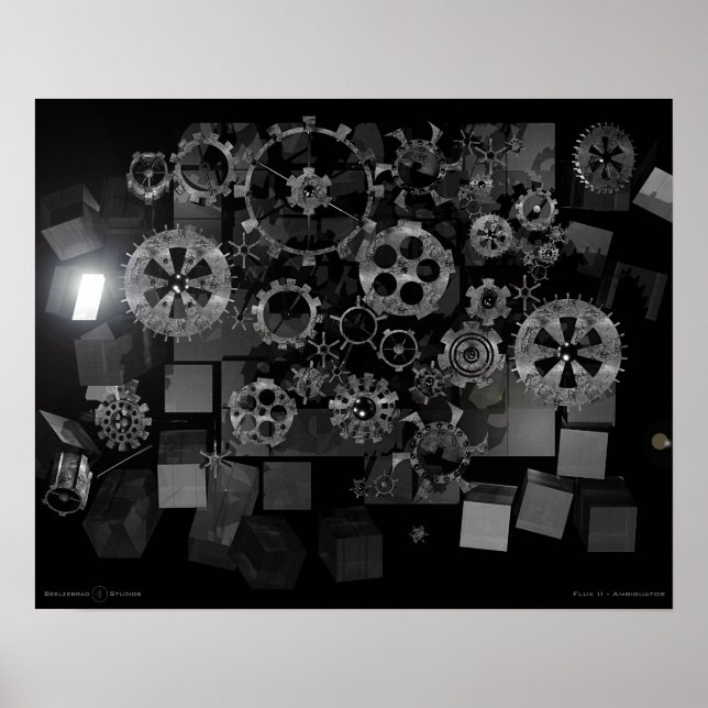 Póster Flux II - Ambiguator (Frente)