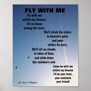 PÓSTER FLY WITH ME 