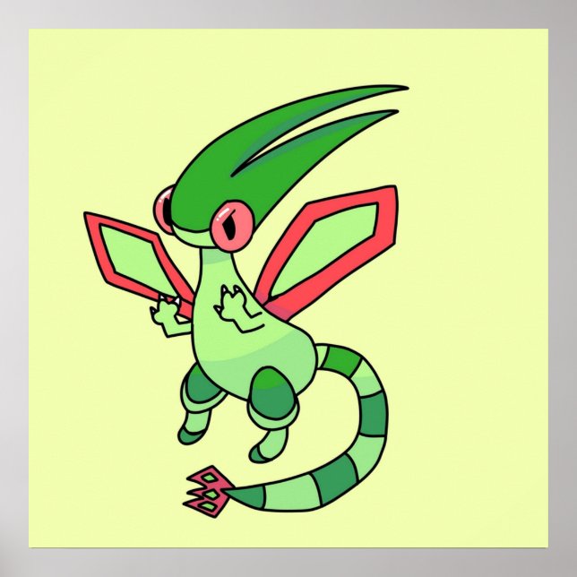 Póster Flygon (Frente)