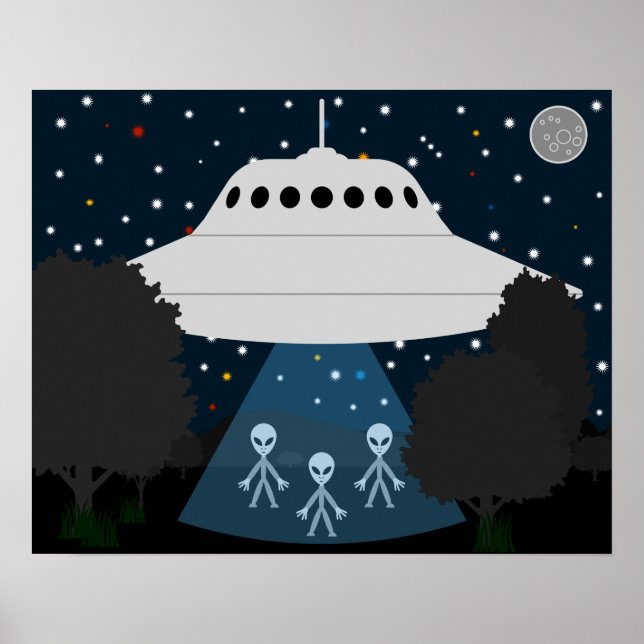Póster Flying Disc Stargazing Poster (Frente)