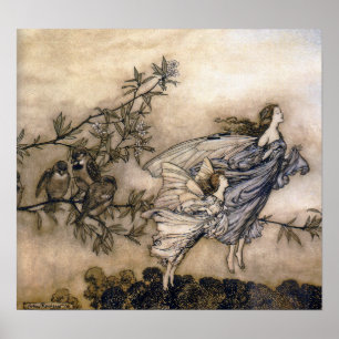 Póster Flying Fairies