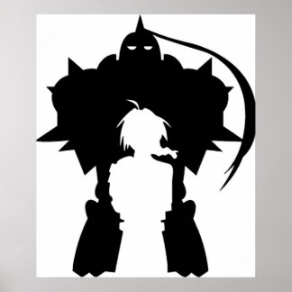 Póster FM Alchemist Classic Fullmetal japanese anime 