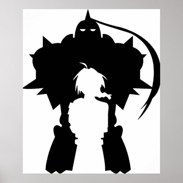 Póster FM Alchemist Classic Fullmetal japanese anime  (Frente)