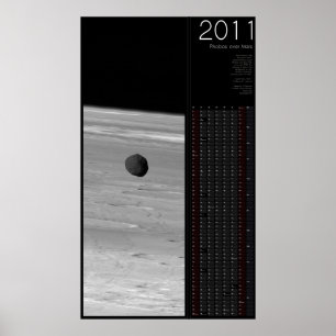 Póster Fobos de 2011 sobre Marte