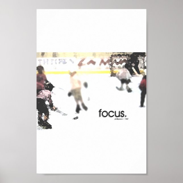 Póster foco. (hockey juvenil) (Frente)