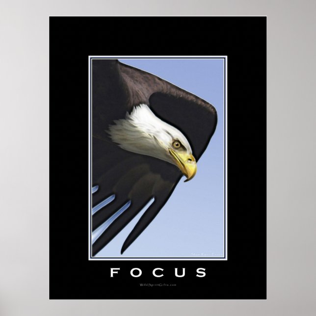 Póster FOCUS Huge Motivational Art Poster (Frente)