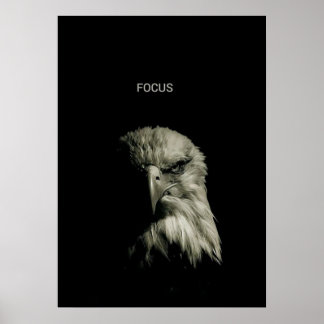 Póster FOCUS – Motivación Inspirada en Águilas