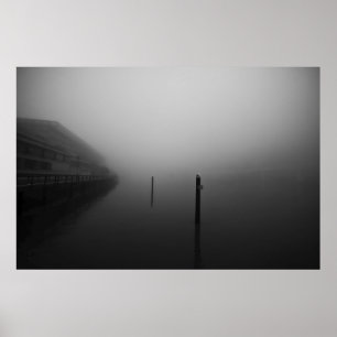 Póster Foggy Brisbane Morning