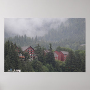 Póster Foggy morn