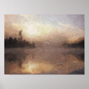 Póster Foggy Morning