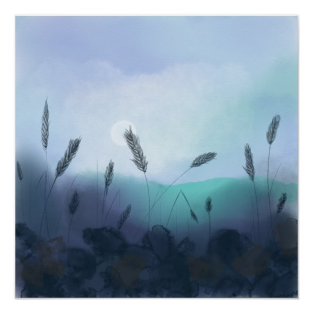 Póster Foggy morning  (Anverso)