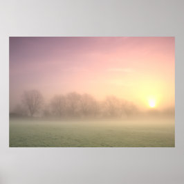 Póster Foggy Winter Sunrise (6598)   Poster