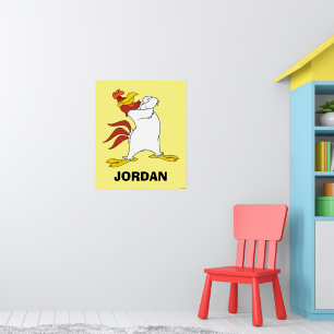 Póster Foghorn Leghorn brazos cruzados