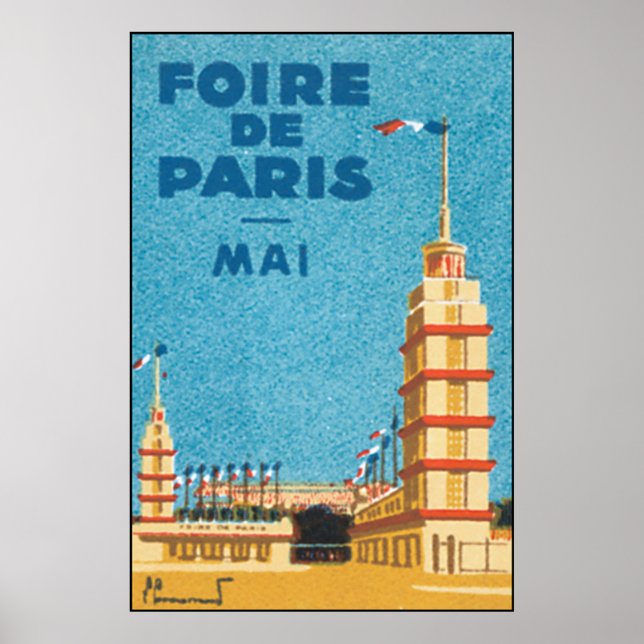 Póster Foire De Paris (Frente)