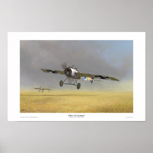 Póster Fokker E.III 'Eindecker'