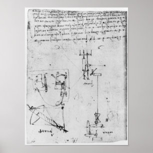 Póster Fol. 46v, del Codex Forster III, 1480s-1494