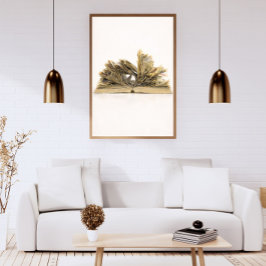 Póster Folded Book Art Sculpture Sketch – Vintage Paper C