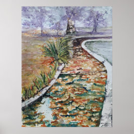 Póster Folhas caídas