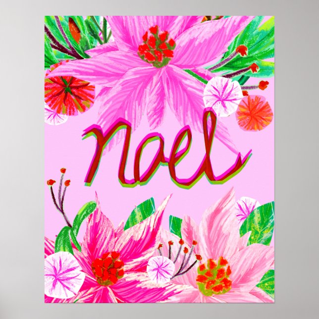 Póster Foliage de navidades - Noel (Frente)