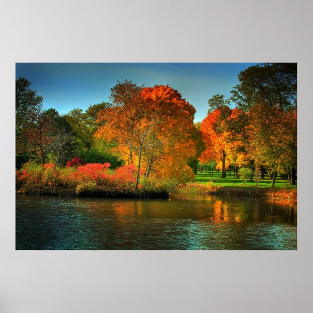 Póster Foliage de otoño (Frente)