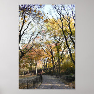 Póster Foliage del Riverside Park Fall New York Otoño NYC