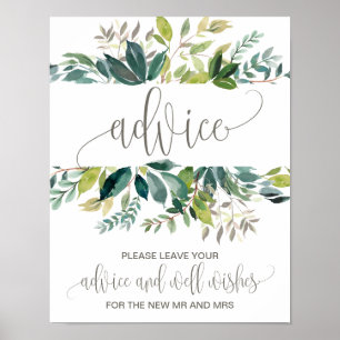 Póster Foliage Marriage Advage