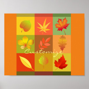 Póster Foliage otoño deja a Thunder_Cove