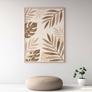 Póster Foliage tropical - Arte de pared mínimo-Poster jap
