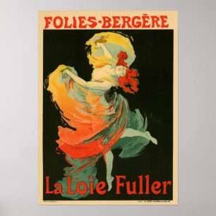 Póster Folies Bergere La Loie Fuller