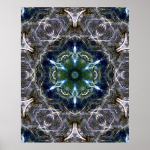 Póster Folk Mandala Poster