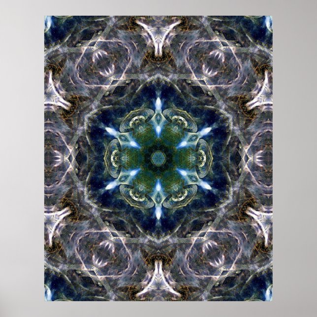 Póster Folk Mandala  Poster (Frente)