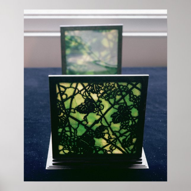 Póster Folletos de Art Nouveau, Tiffany Studios, c.1894 (Frente)