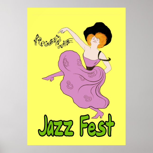 Póster Folletos del Festival de Jazz (Frente)