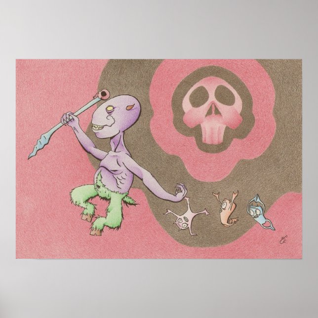 Póster follow the leader (Frente)