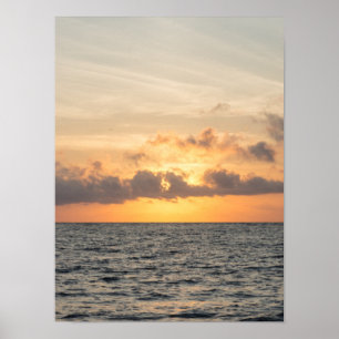 Póster Folly Beach Morning