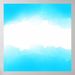 Póster Fondo abstracto de acuarela