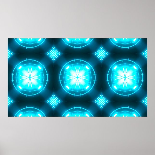 Póster Fondo abstracto del diseñador con marca de brillo (Frente)
