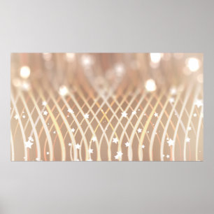 Póster Fondo abstracto. fondo marrón con olas