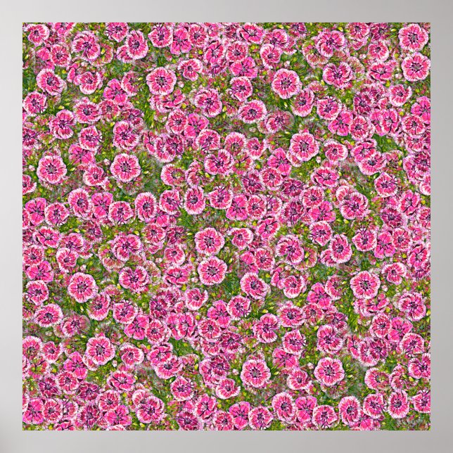 Póster fondo abstracto sin fisuras. flujo textil de fábri (Frente)