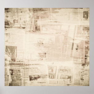 Póster Fondo antiguo de textura de papel grueso.