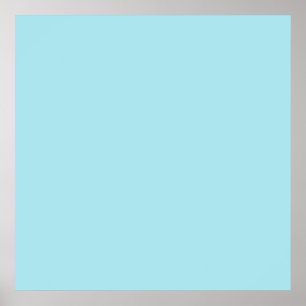 Póster Fondo azul brillante